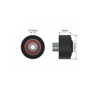 PULLEY IDLER V-BELT FOR CITROEN BERLINGO C1 C2 C2 ENTERPRISE