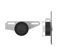 PULLEY IDLER V-BELT FOR DA/CIA DOKKER DOKKER EXPRESS MINIVAN