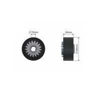 NTY RNK-RE-010 Tensioner pulley