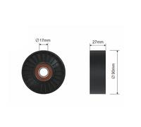 NTY RNK-CH-034 Tensioner Pulley, V-belt