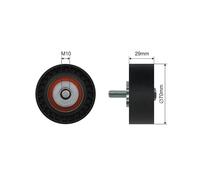 V-belt pulley RNK-FT-003 NTY for FIAT IVECO