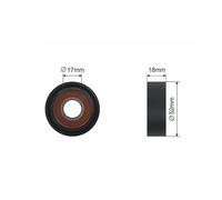 PULLEY IDLER V-BELT For FORD MONDEO III JAGUAR X-TYPE 00-