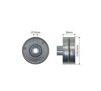 NTY RRK-FR-008 Deflection / Guide Pulley, v-ribbed belt