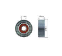 NTY RNK-HD-025 Tensioner pulley