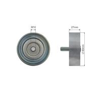 ✅Fits NTY RNK-HY-010 MULTI-GROOVE BELT TENSIONER ROLLER ⭐UK Seller⭐