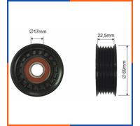 NTY RNK-MZ-011 Tensioner pulley
