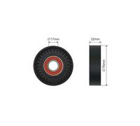 V-belt tensioner pulley Plastic RNK-ME-078 NTY for MERCEDES-BENZ CLS A-CLASS