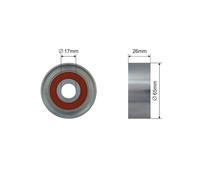 NTY RNK-ME-015 Tensioner Pulley, V-belt