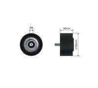 NTY Clothing Exchange Idler Tensioner Pulley RNK-ME-048 V-Belt for Mercedes C/E/S-Class 99-