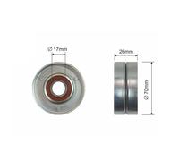NTY RNK-NS-015 Tensioner pulley