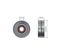 PULLEY IDLER V-BELT FOR OPEL ADAM,AGILA,ASTRA G,ASTRA G CLASSIC