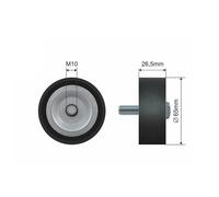 V-belt pulley RNK-PL-029 NTY for LAND ROVER CHEVROLET OPEL