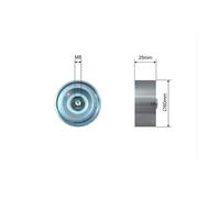 PULLEY IDLER V-BELT FOR RENAULT LAGUNA II THALIA II 07-15
