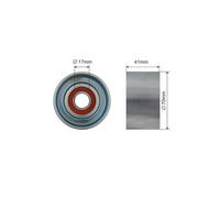 NTY RNK-TY-037 Tensioner pulley