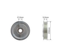 PULLEY IDLER V-BELT For TOYOTA PRIUS 1.5 HYBRID W1 W2 00-09