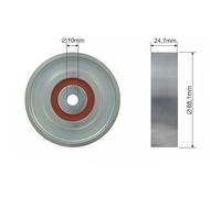 V-belt pulley RNK-TY-031 NTY for TOYOTA YARIS/VITZ