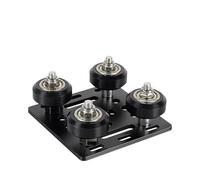 Pulley Suites 3D Printer Parts 2020 V Gantry Plat Set Special Slide Plate For V-slot Aluminum Profiles Wheels(Hard and rigid,2 Pcs)