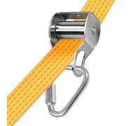 Pulley System - Stainless Steel Block and Tackle with Rope for Lifting Tasks | Heavy Duty Load Bearing Kit with Smooth Rotation, Ideal for Home Gym Garage Ceiling Bike Cargo Flagpole Camping
