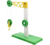 Pulley System With Stand - 3-Piece Physics & Kit For Exploring Principles, Essential Mechanics Science Lab Experiment Supplies