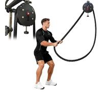 Pulley Trainer, Portable Endless Rope Machine for Muscle Endurance, Adjustable Resistance System for Upper Aerobic Exercise & Extremity Training