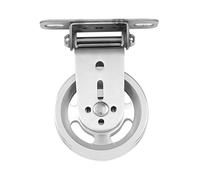Pulley Wheel For Gym Equipment - Heavy Duty Hardware Ceiling Mount Single Pulley Silent Wall Mount 360 Degree Rotation Mute Swivel Bearing Wheel Aluminium Alloy Stainless Steel Nylon for DIY Gym
