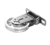 Pulley Wheel For Gym Equipment - Heavy-Duty Swivel Bearing Wheel, Silent Pulley System, Exercise Rig Rotation Wheell, Ceiling Mount Single Pulleey | Fitness Cable Lift Setup Scenario