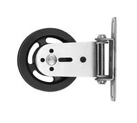 Pulley Wheel - Heavy Duty Hardware Ceiling Mount Single Pulley | 360 Degree Rotation Mute Swivel Pulley, Silent Wall Mount Bearing Wheel, Industrial Pulley System, Garage Gym Hardware Tool