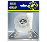 Pulley Wheel Tensioner for Tumble Dryer Belt C00504520 C00113879 C00280370 48800504520 482000022835 482000072312 for Whirlpool for Indesit for Ariston - Warranty 10 Years - MONTERAL