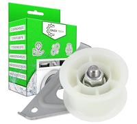 Pulley Wheel Tensioner for Tumble Dryer Belt with the Original Code C00504520 for Indesit for Ariston for Hotpoint 488000504520 for Bauknecht for Whirlpool - Warranty 5 Years - ONIX TECH
