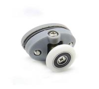 Pulleys Shower Door Rollers 4pcs-8pcs/set Oval ABS Nylon Single Pop Up Pulley Runner Wheel Shower Cabin Sliding Glass Door Rollers