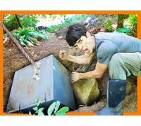 Pulling Biggest Hidden Abandoned Safe Ever Out of Hole With Go-Kart
