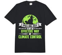 Pulling Out is Not an Effective Nature Lover Global Warming Comfort Colors Adult Heavyweight T-Shirt