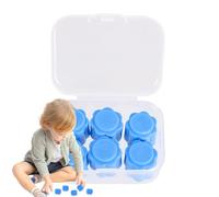 Pulling Stone - Pebble Throwing Set, Fun Skills Challenge | Storage Box Included Pebbles Set, Fun Hand Coordination Toy, Skill Development
