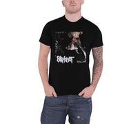 Pulling Teeth Back Print T-Shirt Slipknot Black XXL