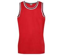 Pullonsy Men's Blank Basketball Jerseys Mesh Athletic Sports Shirts Plain Performance Team Uniforms, Red, XXL