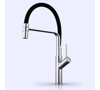 PullOut Kitchen Faucet Hot & Cold Water Swivel Tap A611 Modern Design Easy Installat Stainless Steel Perfect for Sin Home & Commercial Use