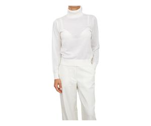 Pullover Avorio - female - Armani Exchange - Turtlenecks - White - L - Knitwear L