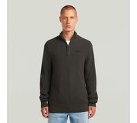 Pullover Half Zip Knit - Grey - Men XS