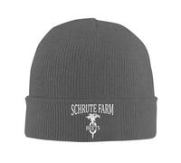 Pullover Hats Schrute Farms Gifts Knit Cap Thermal Soft Ski Hat for Hiking Men Camping