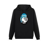 bicca Pullover Warm Hoodies Fm10 Men'S Hoody Atalanta Bergamo Dea Nerazzurri Sport Hoodie Sweatershirt Black L