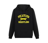 bicca Pullover Warm Hoodies Foxcatcher Wrestling Hoody Mens Fox Catcher Movie Film Black M