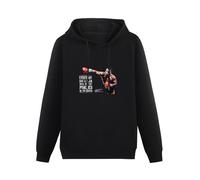 Pullover Warm Hoodies Mike Tyson Hoody Mens Boxing Everyone Has A Plan Iron Boxer Gym Unisex Top Black L