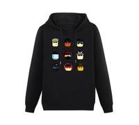 bicca Pullover Warm Hoodies Tower Defense Simulator Frontlinee Defenders Hoody Black S