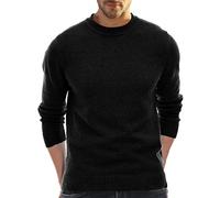 Pullovers for Men Uk Jumpers Crew Neck, Cashmere Knitted Pullover Casual Long Sleeve Sweater Basic Sweatshirt Winter Jumper Cotton Jumpers for Men Uk Sweater for Sports