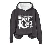 Pullovers Hoodies Womens Pumpkin Face Colorblock Oversized Hoody with Pockets Fleece Lined Jumpers Party Costume Outfit Plus Size Halloween Hoodie Festival Trick or Treating Grey