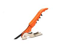 Pulltap's Genuine Classic 500 Double-Hinged Lever Waiters Wine Corkscrew Bottle Opener (Naranja)