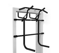 PULLUP & DIP pull-up bar door frame without drilling incl. dip station - door bar with dip bar - dip bar extension for home - pull-up dip set for calisthenics, dips & strength training