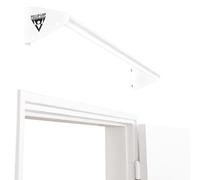 PULLUP & DIP Pull-up bar for wall mounting above door frames - Sturdy horizontal bar for home gyms - Ideal for pull-ups, chin-ups, leg raises, and gymnastic rings - Robust steel construction