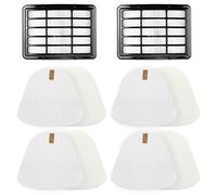 Pulluty Vacuum Filters for Shark Navigator NV350,NV351,NV352,NV355,NV356E, NV357,NV360,NV370,NV391,UV440,UV490,UV540,2 HEPA + 4 Foam & Felt Filter Replacement Part # XFF350 & XHF350