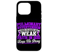 Pulmnary Hypertension PH Warrior Case for iPhone 16 Pro